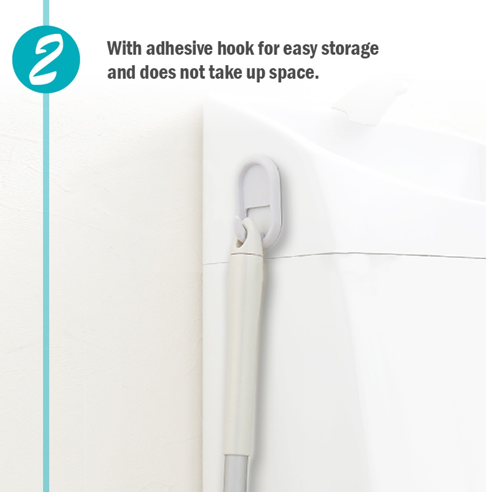 Japan YAMAZAKI Condor Satto Toilet Flooring Wiper-3